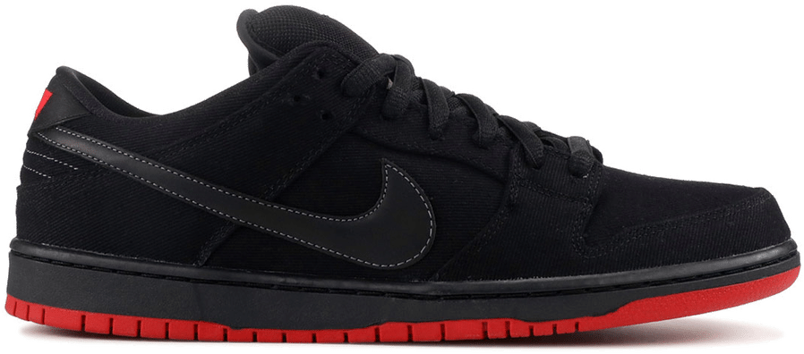 Nike Dunk SB Low Levis Black Denim 573901-001 | Zwart