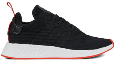 adidas NMD R2 Core Black Red Two Toned BA7252