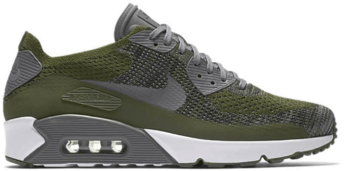 Nike Air Max 90 Ultra Flyknit 2.0 Green 875943-300