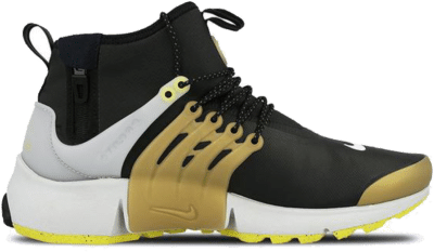 Nike Air Presto Mid Utility Black Yellow Streak 859524-002