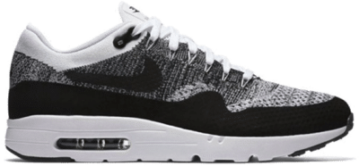 Nike Air Max 1 Ultra Fkynit White Black 843384-100