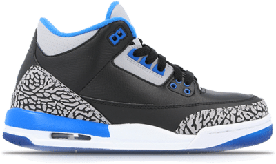 Jordan 3 Retro Sport Blue (GS) 398614-007