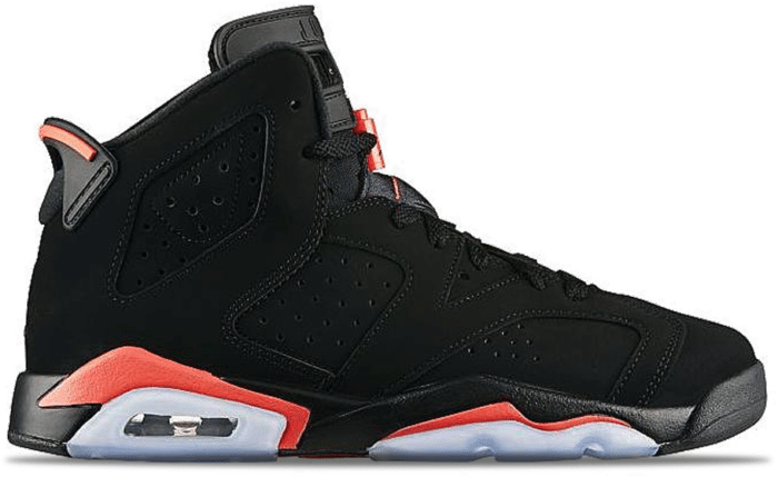 Jordan 6 Retro Infrared Black (2014) (GS) 384665-023