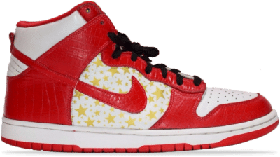 Nike Dunk High Pro SB Supreme Red Stars 307385-161