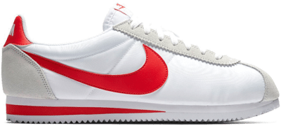 Nike Classic Cortez Nylon White Habanero Red 807472-101