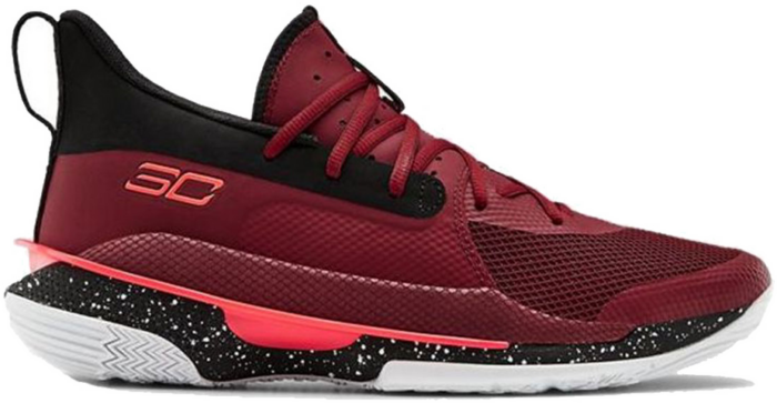 Under Armour Curry 7 Red Cordova 3021258-605