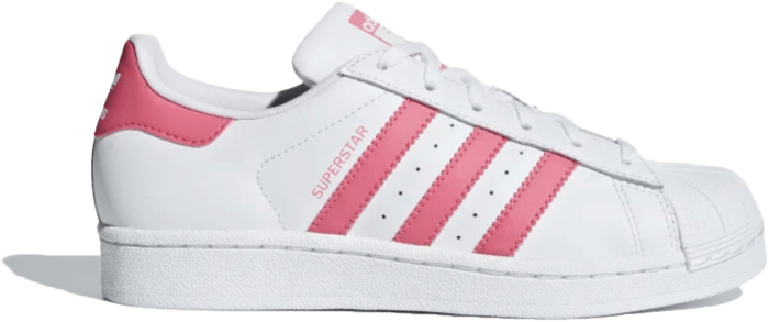 adidas Superstar Cloud White Real Pink (GS) CG6608