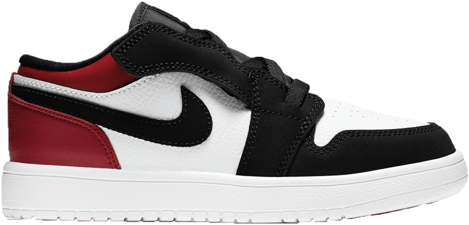 Jordan 1 Low ALT Black Toe (PS) BQ6066-116 | Wit