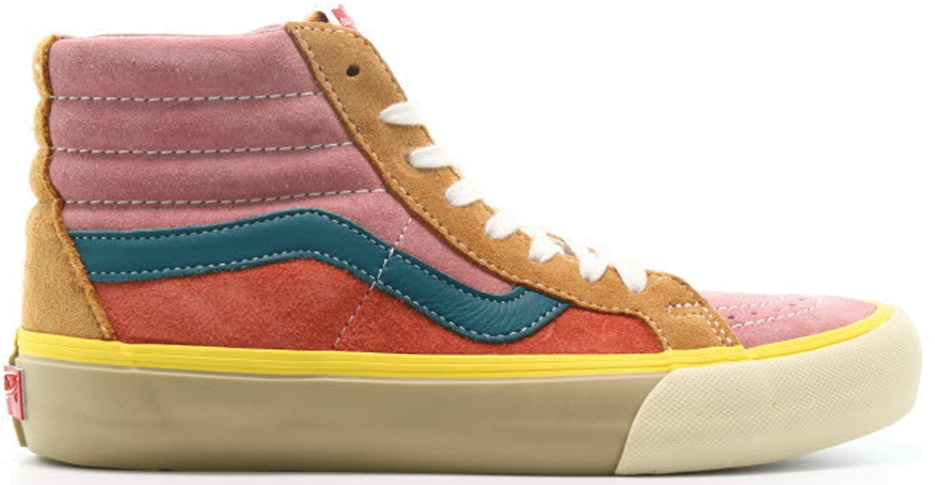 sk8 hi vans multicolor