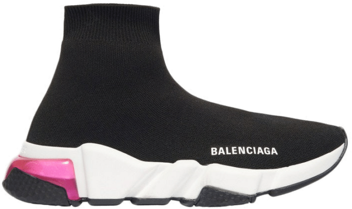 Balenciaga Speed Trainer Clearsole Pink (W) 607543 W05GG 1014