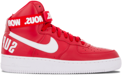 Nike Air Force 1 High Supreme World Famous Red 698696-610