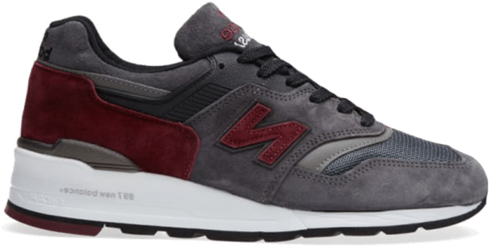 Burgundy and grey hotsell new balance