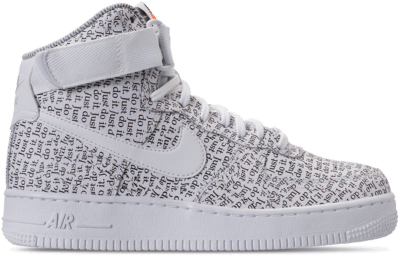 Nike Air Force 1 High Just Do It Pack White (Women’s) AO5138-100