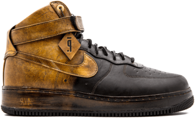 Nike Air Force 1 High Pigalle Black Gold 677129-090