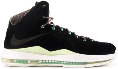 Nike LeBron X EXT Black Suede 607078-001