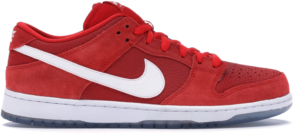 nike sb dunk low blue and red