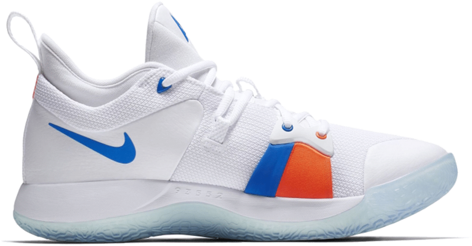 nike pg 2 white ice