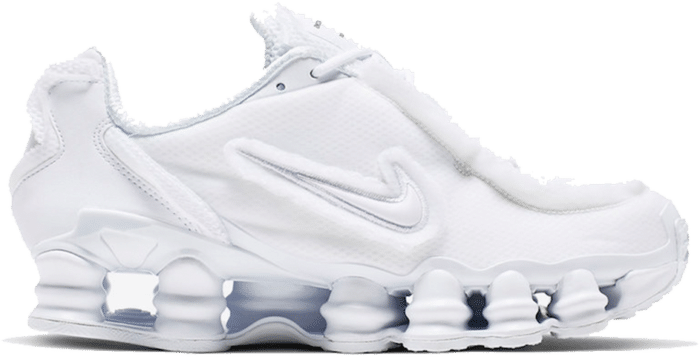 Nike Shox TL Comme des Garcons White (Women’s) CJ0546 100