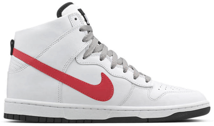 Nike Dunk Lux High Undefeated White Infrared 826668-160