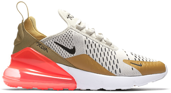 Nike air max store 270 zwart goud