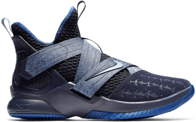 Nike LeBron Zoom Soldier 12 Blackened Blue AO2609-401