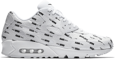 Nike Air Max 90 All Over Print White Black 700155-103