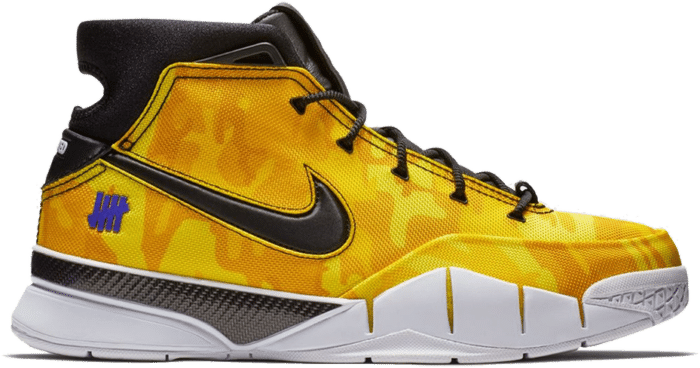Nike Kobe 1 Protro Undefeated Yellow Camo (La Brea) BV1207-901