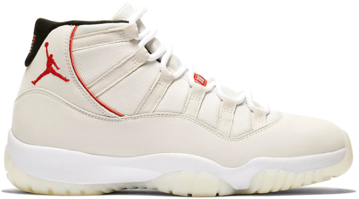 jordans platinum tint