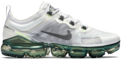 Nike Air VaporMax 2019 Premium White Platinum Tint Lime Blast AT6810-100