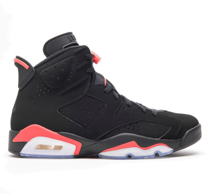Jordan 6 Retro Black Infrared (2019) (GS) 384665-060