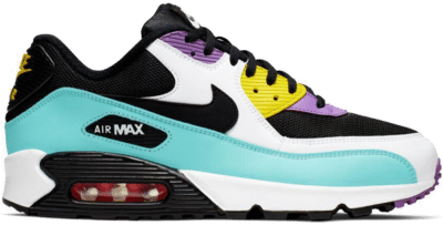 Nike Air Max 90 Black Bright Violet White AJ1285-024