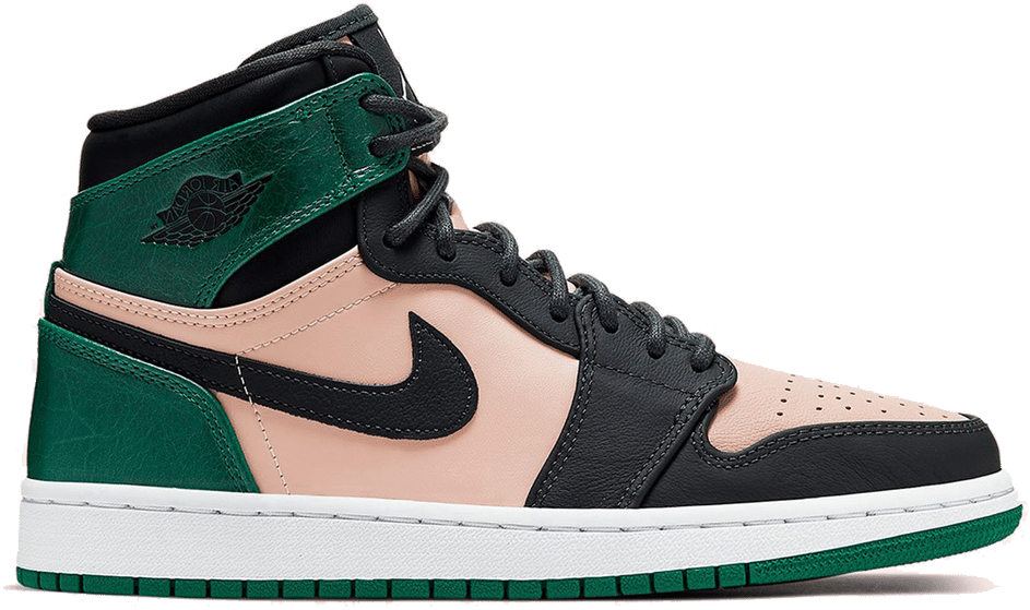 Jordan 1 Retro High Bio Beige Anthracite Mystic Green (W) AH7389-203 | Beige