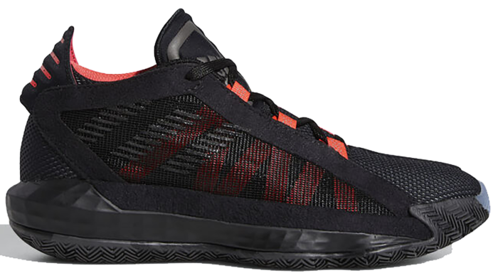 adidas Dame 6 Black Red (Youth) EH2791