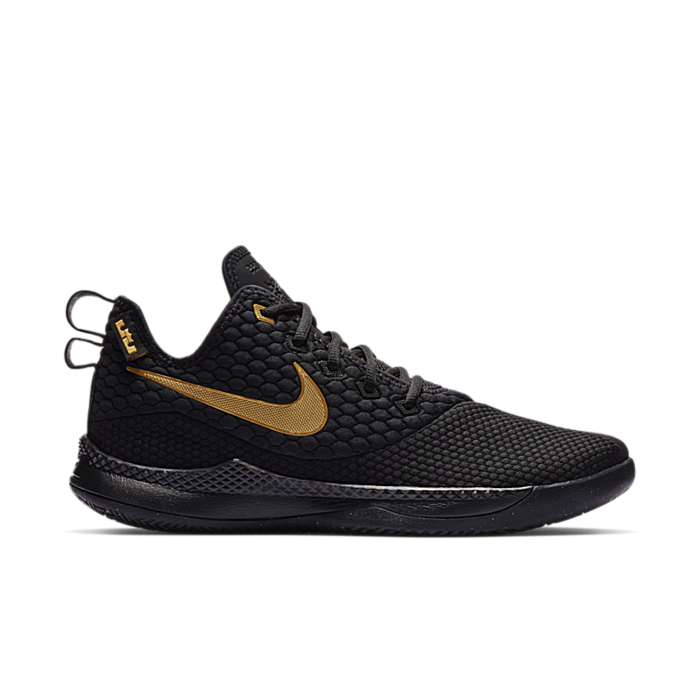 lebron witness 3 black and gold