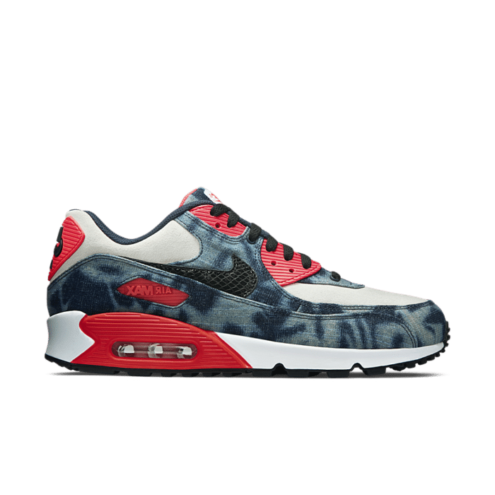 Nike Air Max 90 'Denim' Midnight Navy/White/Infrared/Black 700875-400 |  Blauw