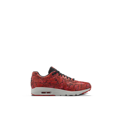 Women’s Nike Air Max 1 Ultra Moire ‘Shanghai’ Challenge Red/Summit White/Black/Challenge Red 747105-600
