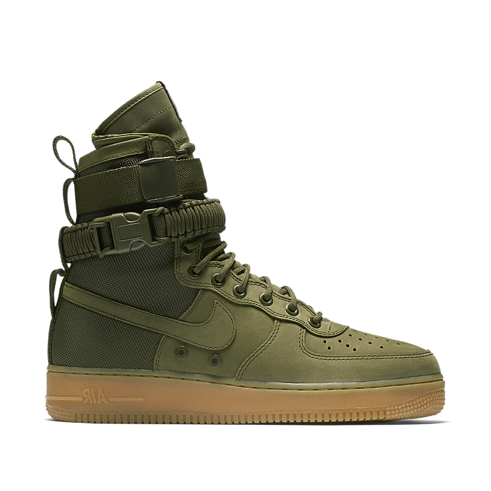 Nike Special Field Air Force 1 'Faded Olive & Gum Light Brown'. Faded ...