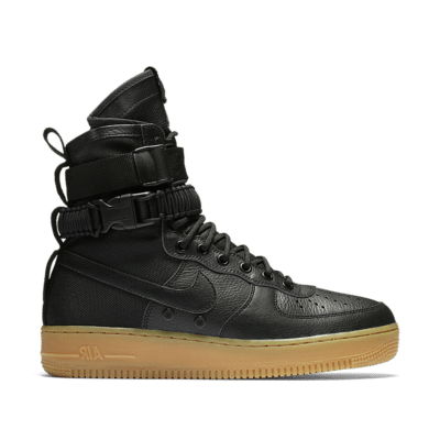 Nike Special Field Air Force 1 ‘Black & Gum Light Brown’. Black/Gum Light Brown/Black 859202-009