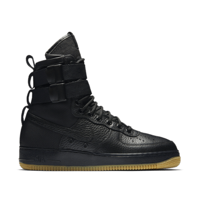 Nike SF AF1 ‘Black & Gum’ Black/Black/Black/Black 864024-001