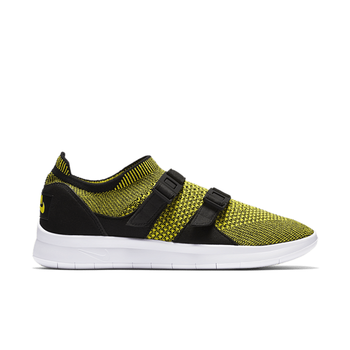 Women’s Nike Air Sock Racer Ultra Flyknit ‘Yellow Strike & Black’ Black/Black/White 896447-003