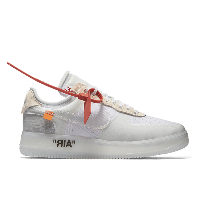 Nike The Ten Air Force Low 'Off White' White/Sail/White AO4606-100
