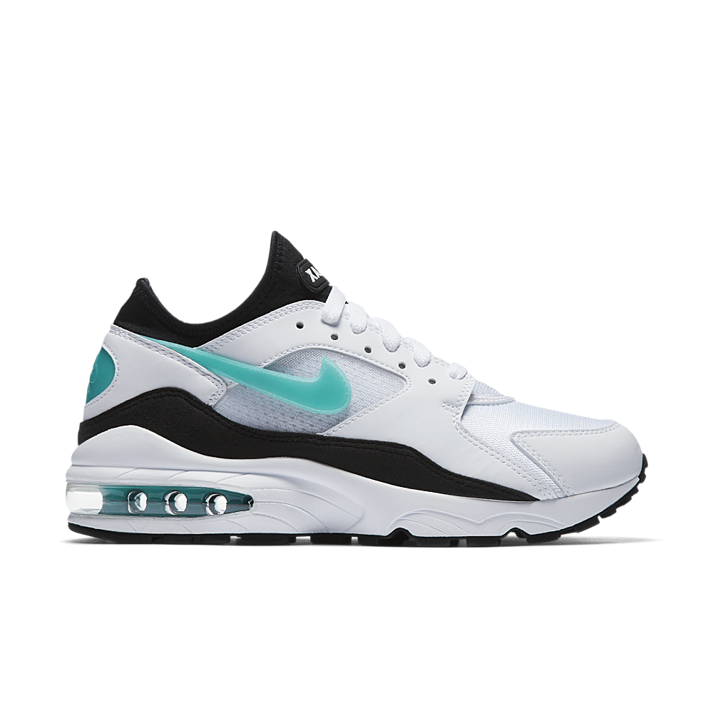 Nike Women's Air Max 93 'White \u0026 Sport Turquoise' White/Black/Dusty Cactus  307167-100 | Wit