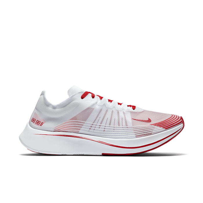 Nike Zoom Fly ‘White & Summit White’ White/Summit White/University Red AJ9282-100