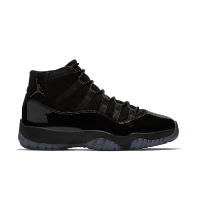 Air Jordan 11 ‘Cap and Gown’ Black/Black/Black 378037-005