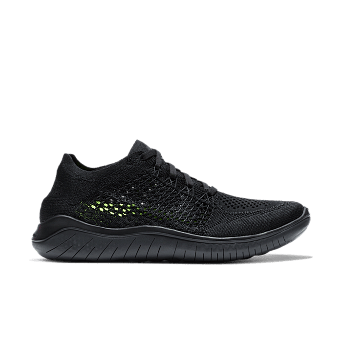 Nike Free RN Flyknit 2018 Black Anthracite (Women’s) 942839-002