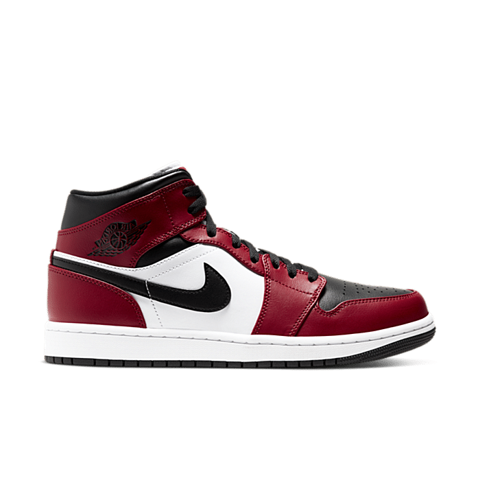 Jordan 1 Mid Chicago Toe 554724-069 | Zwart