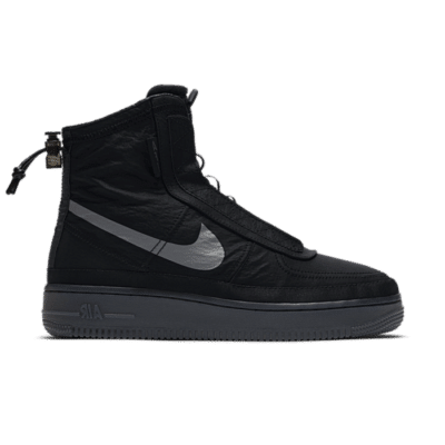 Nike Wmns Air Force 1 Shell Black  BQ6096-001
