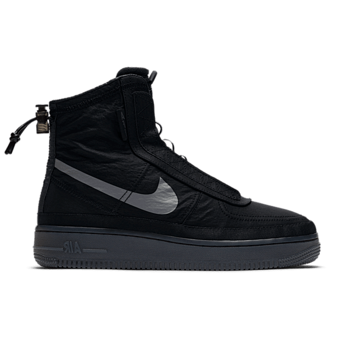 Nike Wmns Air Force Shell Black Bq Zwart