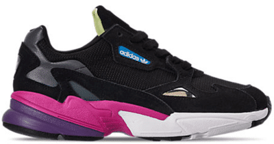 adidas Falcon Core Black Shock Pink (Women’s) CG6219