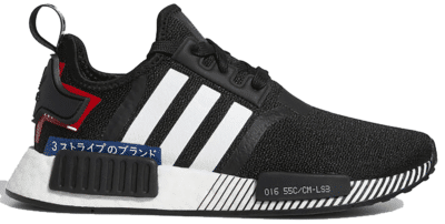 adidas NMD R1 Japan Pack Black White (Youth) EF2310